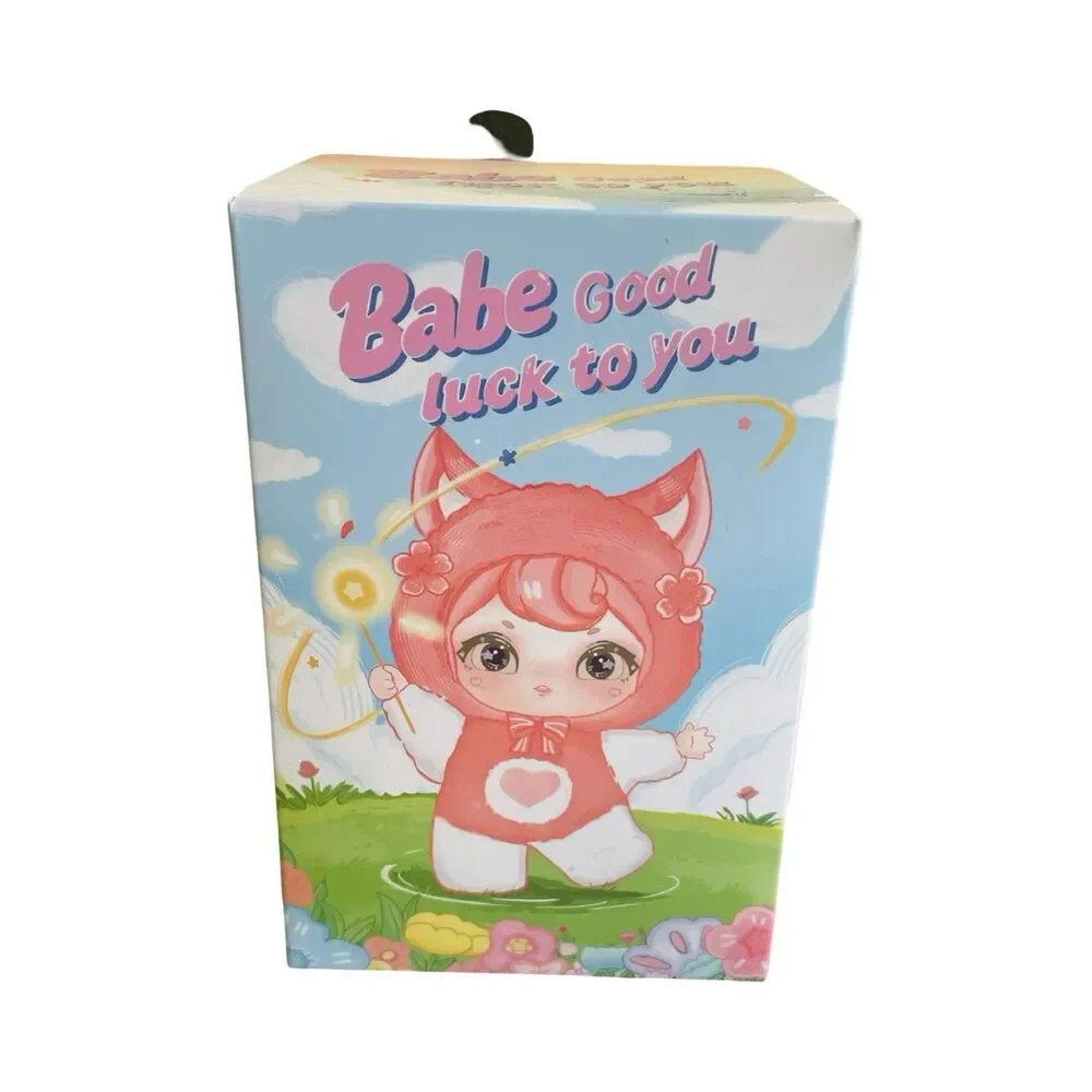 DiccoMon Babe Good Luck Plush Blind Box Kawaii Vinyl Face Keychain Bag Charm